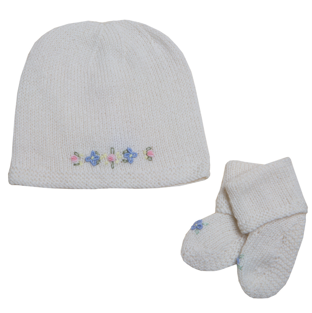 Cashmere baby hat and booties new arrivals