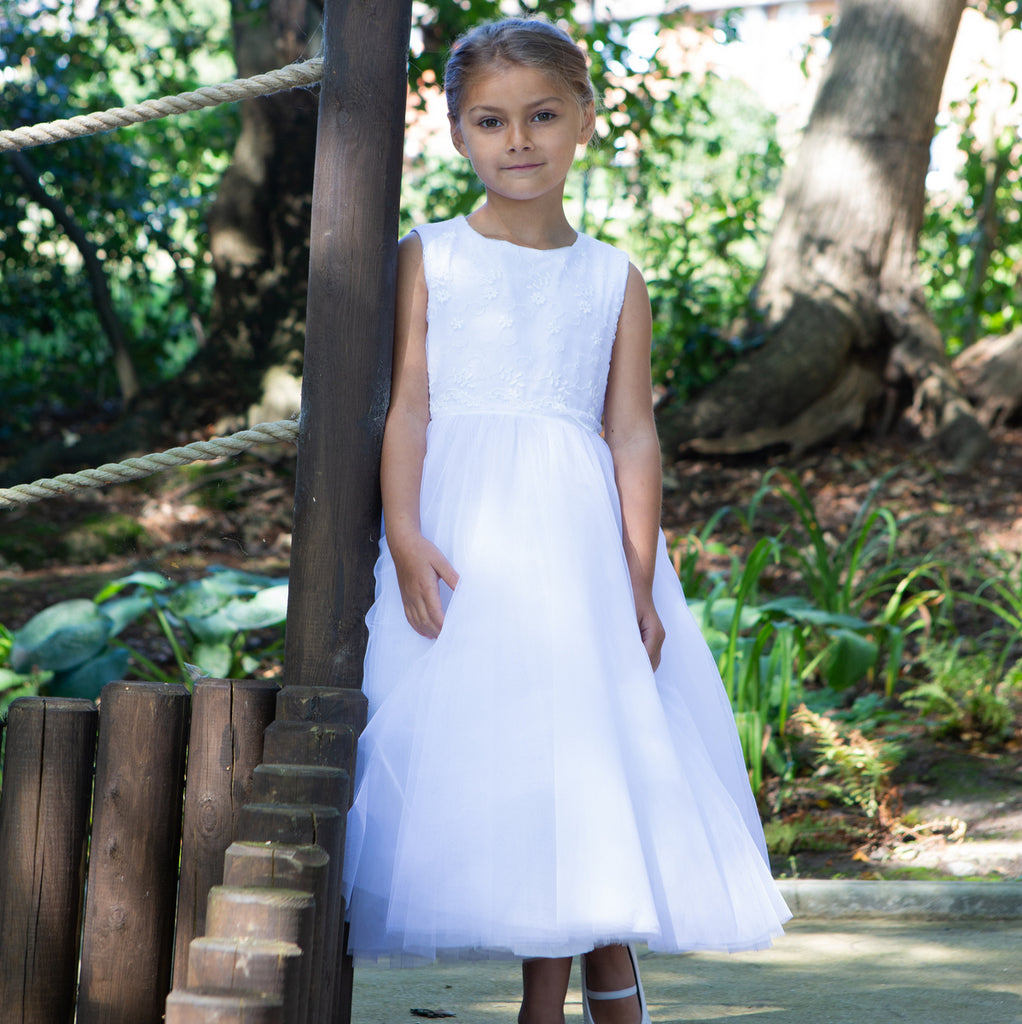 Silk and satin communion dresses on sale