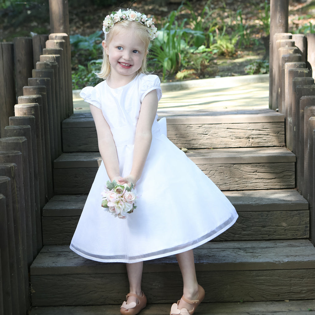 Peter pan collar sale communion dress